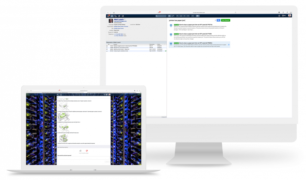 Overview of the 4me Service Management Platform InfraVision